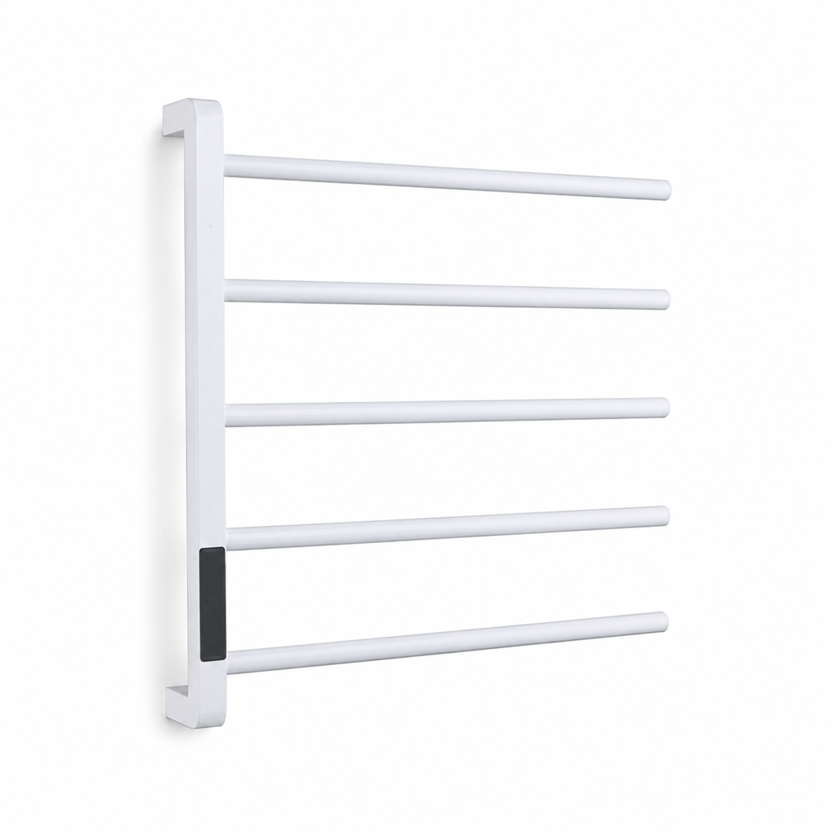 mkonomacrame 5 Bars Heated Towel Rack for Modern Bathrooms Towel Warmers