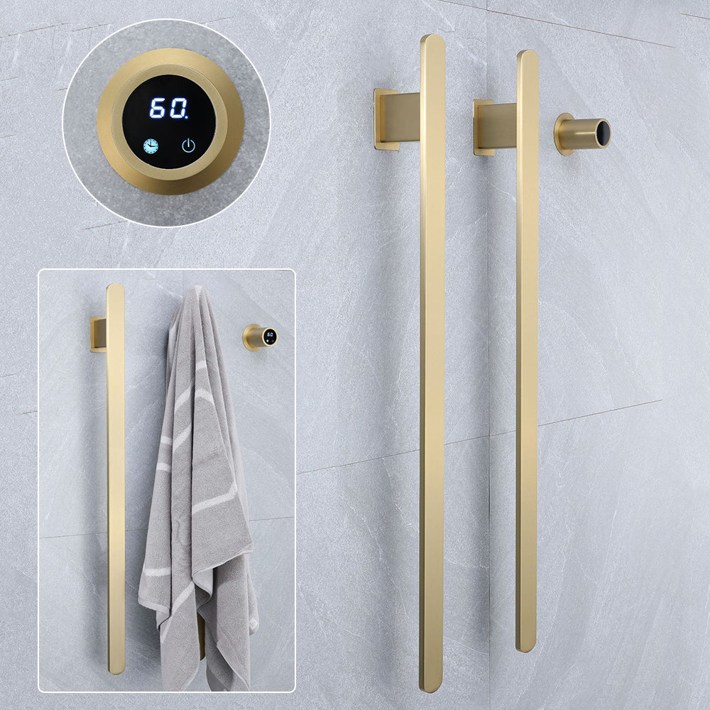 Smart Stainless Steel Heated Towel Rack Bathroom Towel Warmer – 2 Bars/ 3 Bars