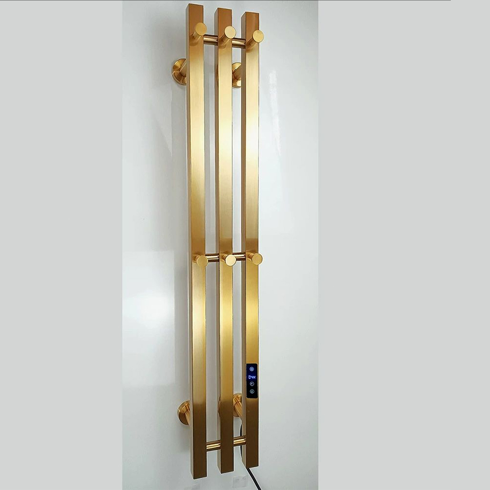 mkonomacrame Bathroom Heated Towel Rack Heated Towel Warmer for Modern Luxury Bathrooms