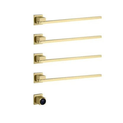Swivel Electric Heated Towel Rack with Smart Timer