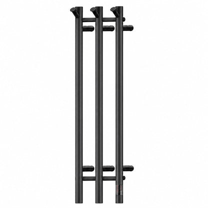 Stainless Steel Electric Heated Towel Rack with Hooks