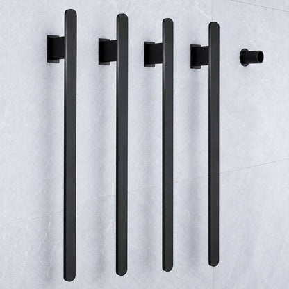 Smart Stainless Steel Heated Towel Rack Bathroom Towel Warmer -4 Bars