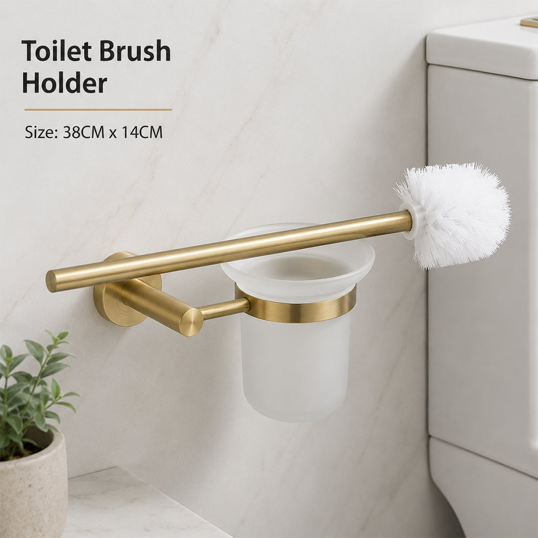 Stainless Steel Wall-Mounted Bathroom Hardware Set