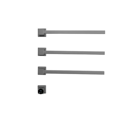 Swivel Electric Heated Towel Rack with Smart Timer