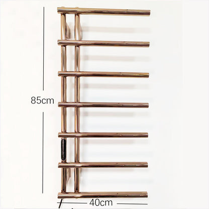 Luxury Electric Heated Towel Rail Stainless Steel Wall Mount Heated Towel Rack Towel Warmer