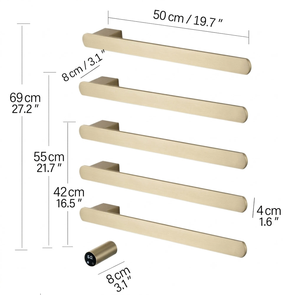 Luxury Heated Towel Rack for Modern Bathrooms Towel Warmers