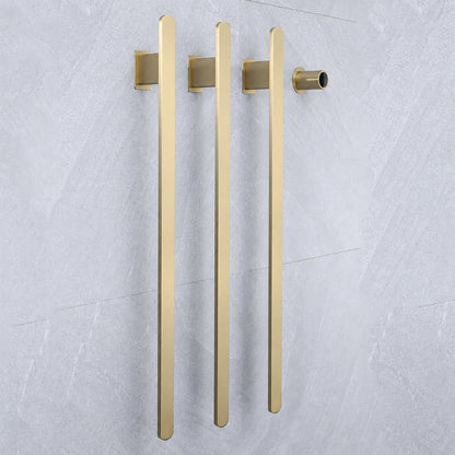 Luxury WiFi Heated Towel Rack – Hardwired Wall Mounted Electric Towel Warmer-3 Bars
