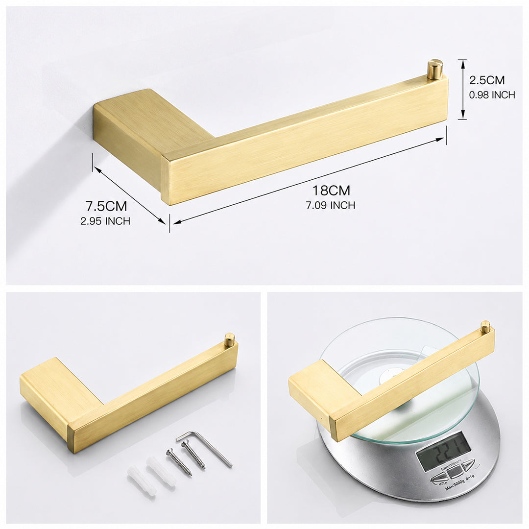 Stainless Steel Wall-Mounted Bathroom Hardware Set