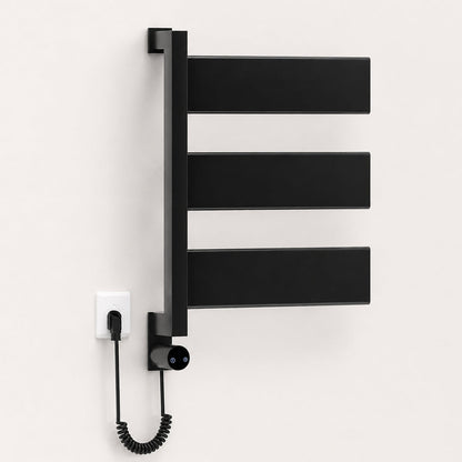 Stainless Steel Wall-Mounted Bathroom Heated Towel Rack