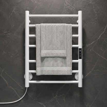 Stainless Steel Wall-Mounted Electric Heated Towel Rack